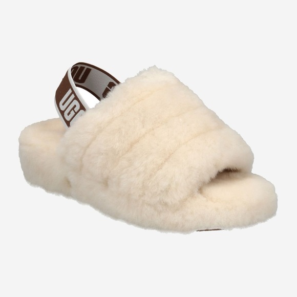 UGG Shearling Slingback Sandals KIDS GIRL SIZE 3 US - Picture 7 of 7